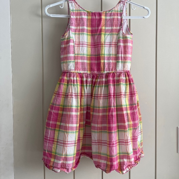 Ralph Lauren girls 6x plaid dress - Picture 1 of 5